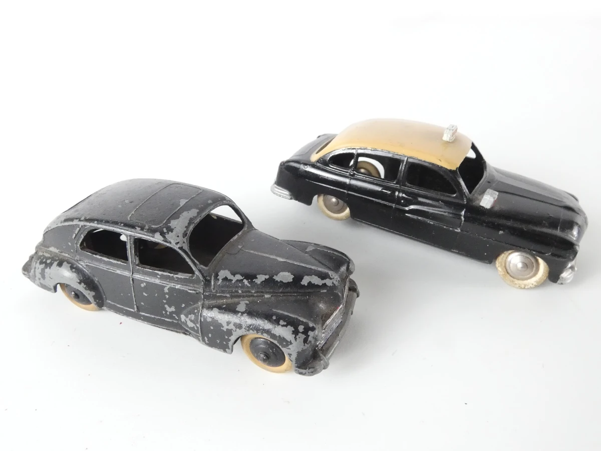 Set van 7 vintage speelgoedauto's - Dinky Toys metalen - foto 5