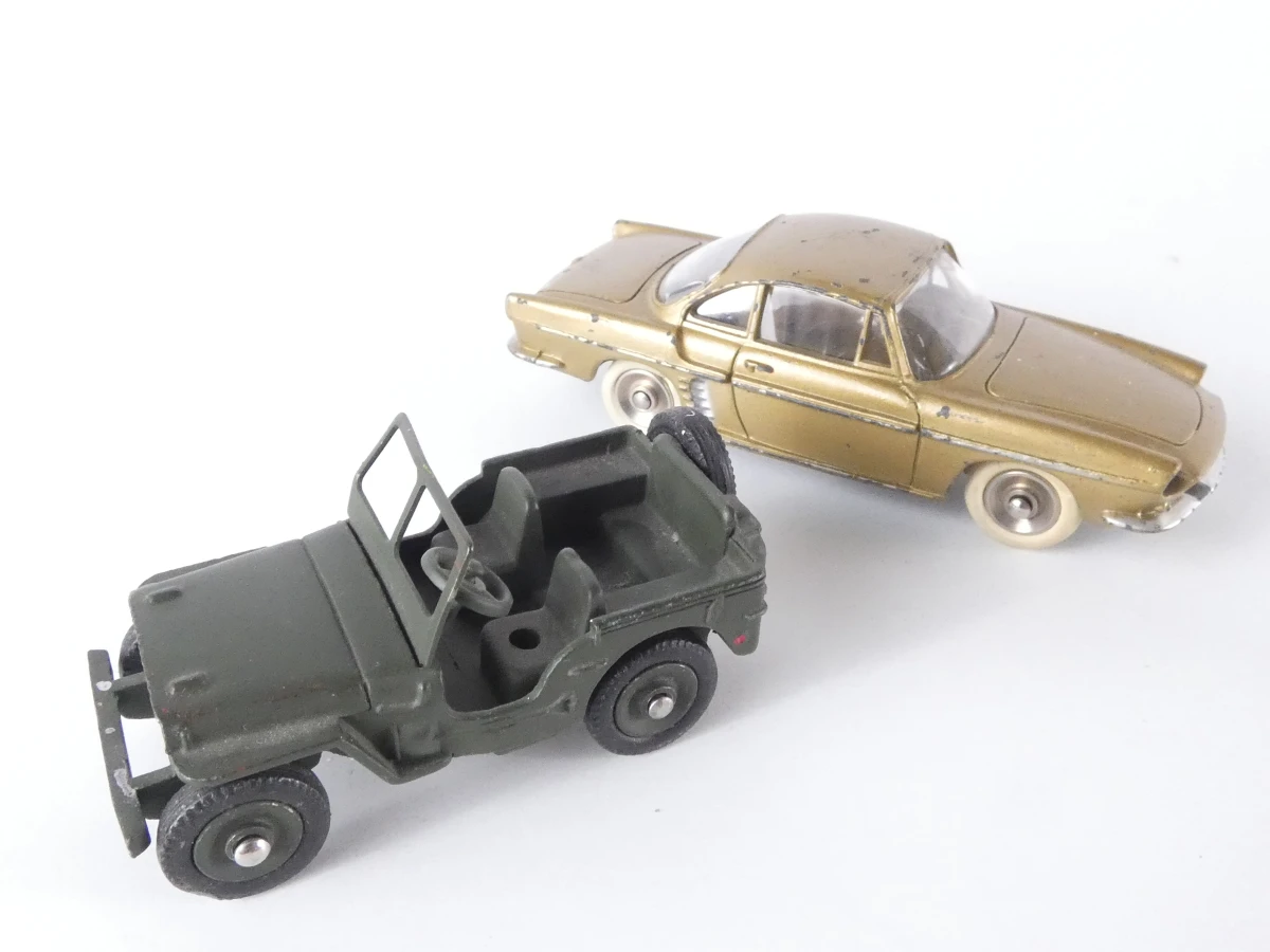 Set van 7 vintage speelgoedauto's - Dinky Toys metalen - foto 12