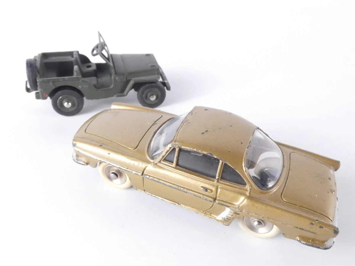 Set van 7 vintage speelgoedauto's - Dinky Toys metalen - foto 13