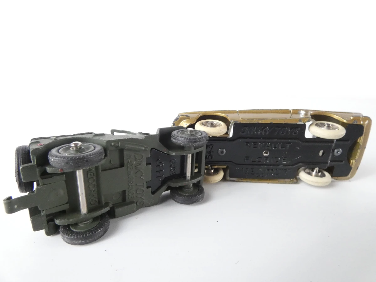 Set van 7 vintage speelgoedauto's - Dinky Toys metalen - foto 14