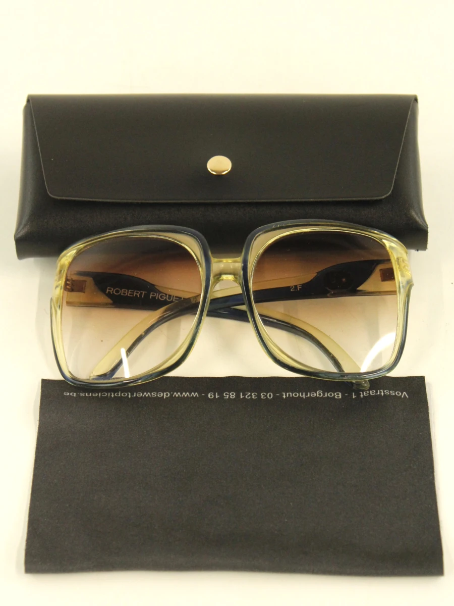 Robert Piguet Paris oversized zonnebril jaren 70/80 - foto 3