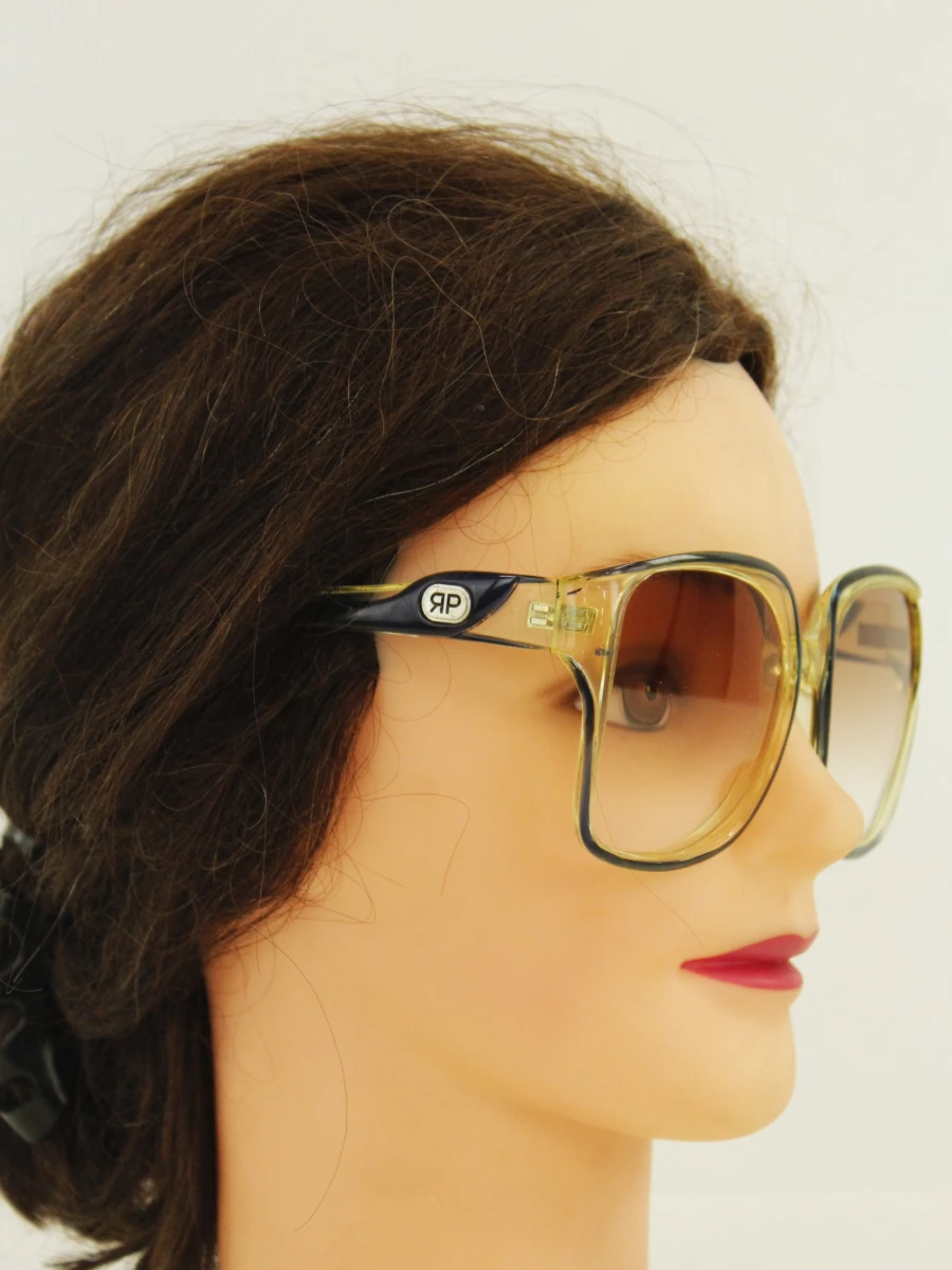 Robert Piguet Paris oversized zonnebril jaren 70/80 - foto 12