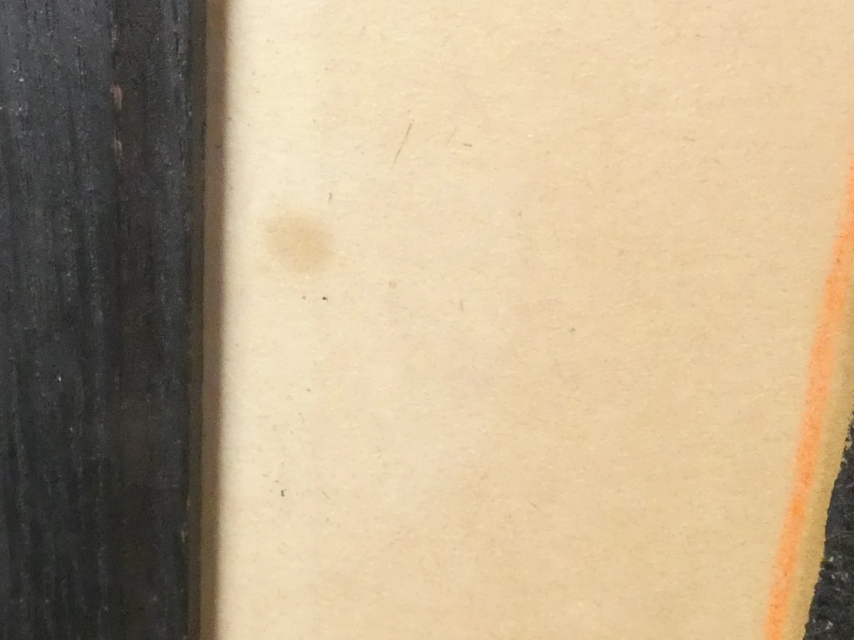 Expressionistische Houtsnede „Zwoegende Visser/Arbeider met Sloep” – Gesigneerd Vanhoy - foto 9