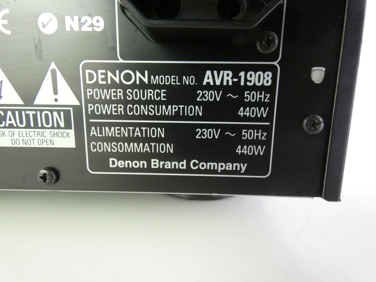 Denon AVR-1908 Krachtige 7.1-Kanaals AV Surround Receiver - foto 16