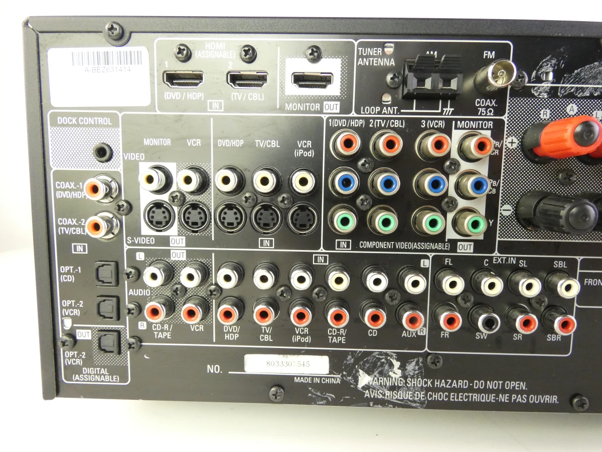 Denon AVR-1908 Krachtige 7.1-Kanaals AV Surround Receiver - foto 18