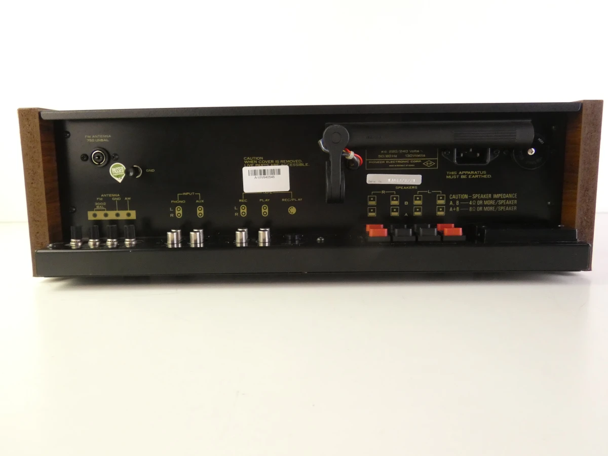 Pioneer Stereo Receiver Model SX-450 vintage versterker - foto 4