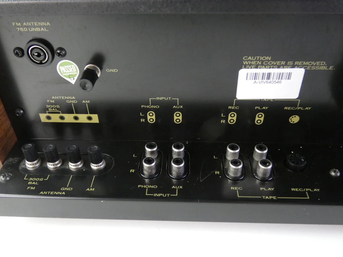 Pioneer Stereo Receiver Model SX-450 vintage versterker - foto 5