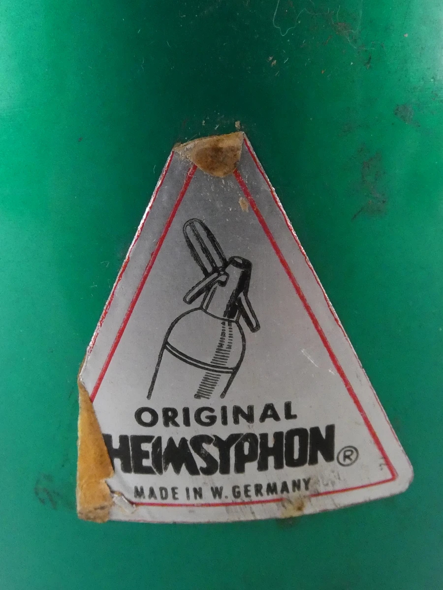Vintage keukensifons en iSi Gourmet Whip met gaspatronen - foto 4