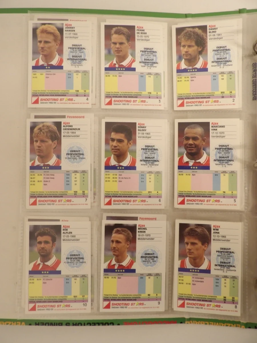 2 Merlin Shooting Stars Eredivisie verzamelmappen - foto 5