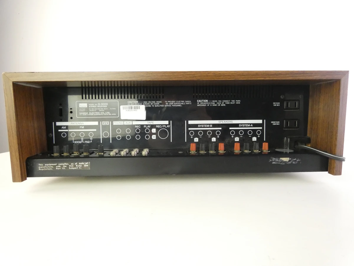 Vintage Sansui G-3000 Stereo Receiver - foto 14
