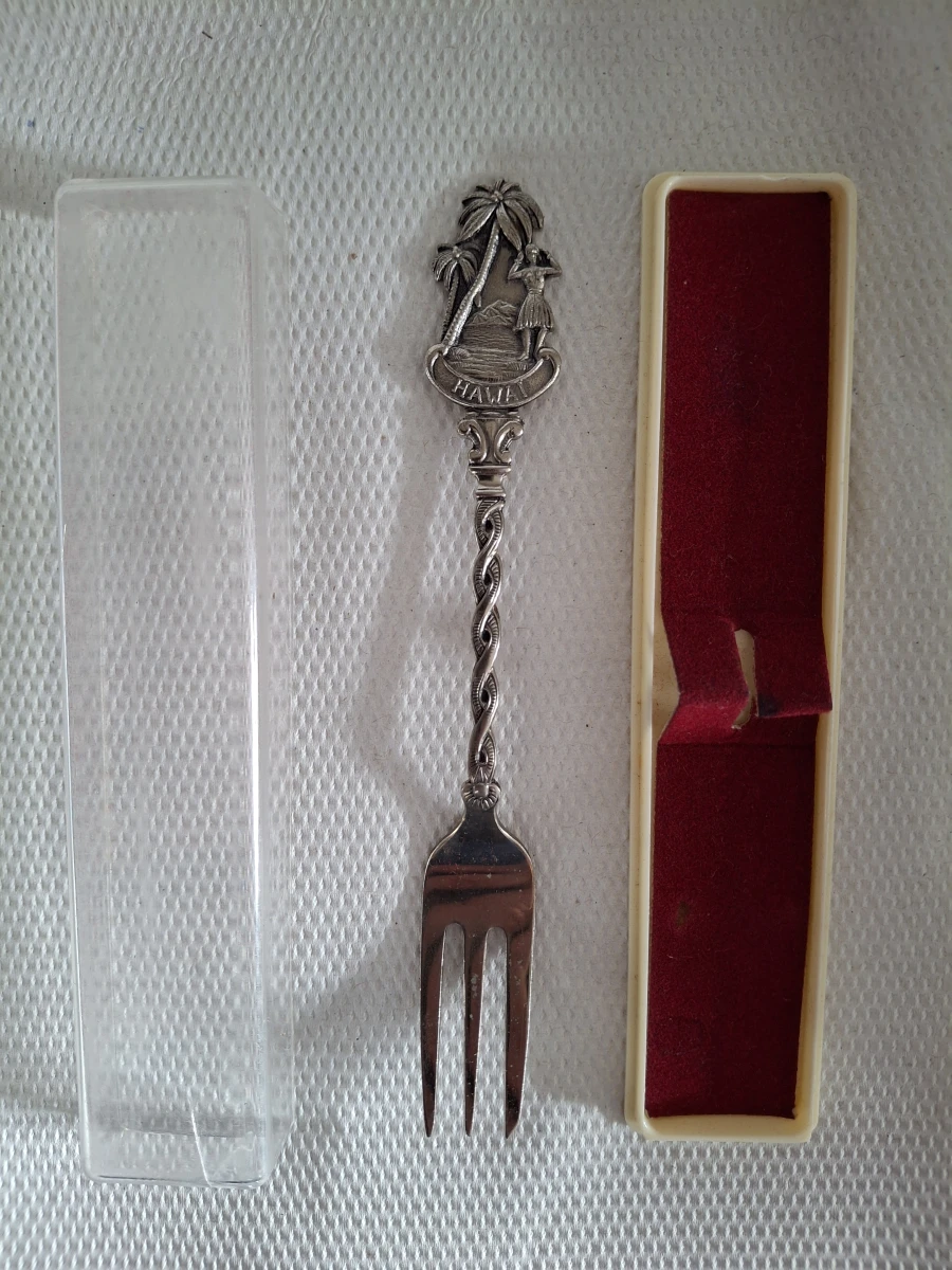 Lot vintage souvenirlepeltjes en -vorkjes - foto 2