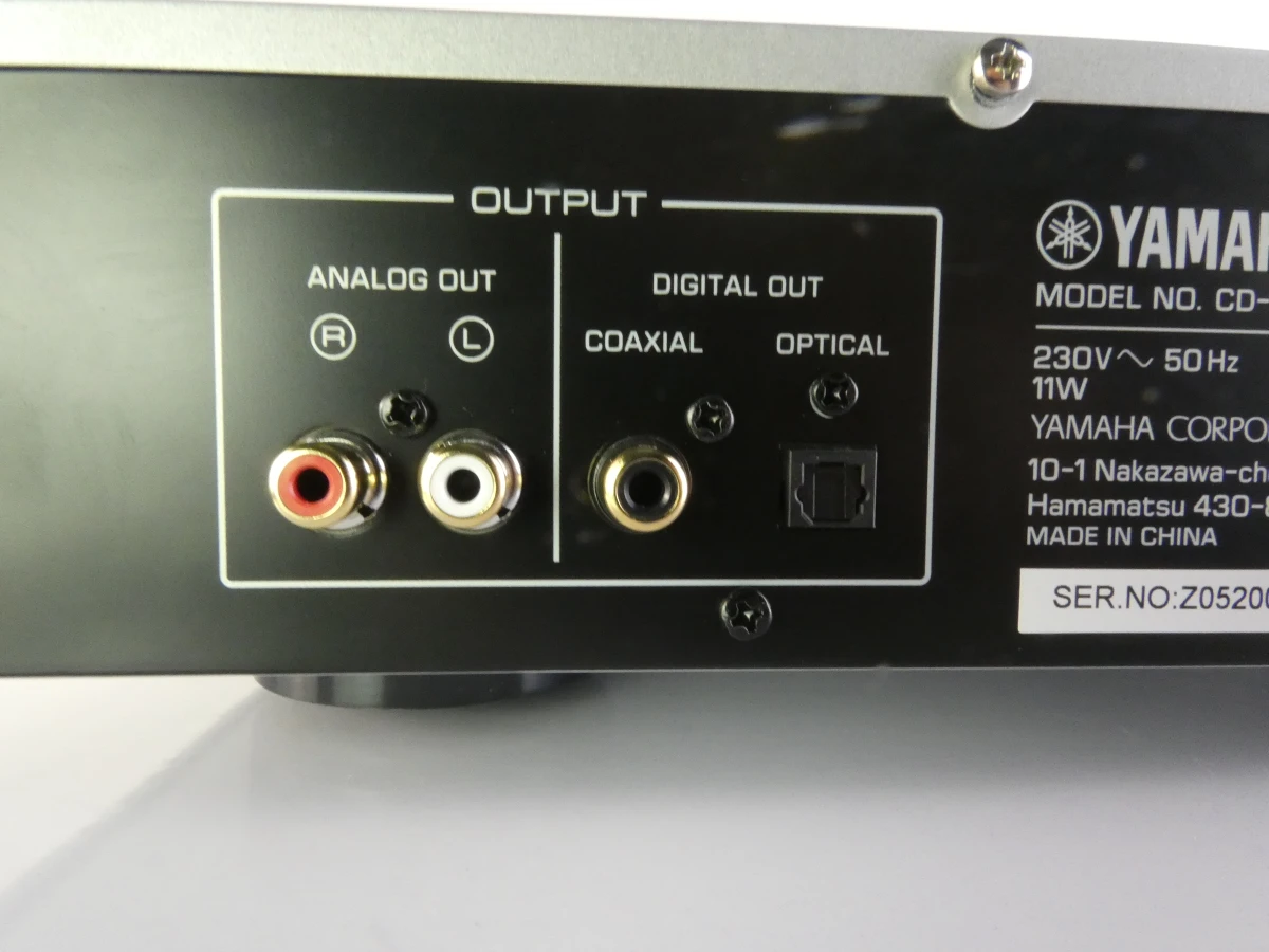 Yamaha CD-S303 - Hoogwaardige Hifi CD-Speler met USB (Zilver) - foto 10