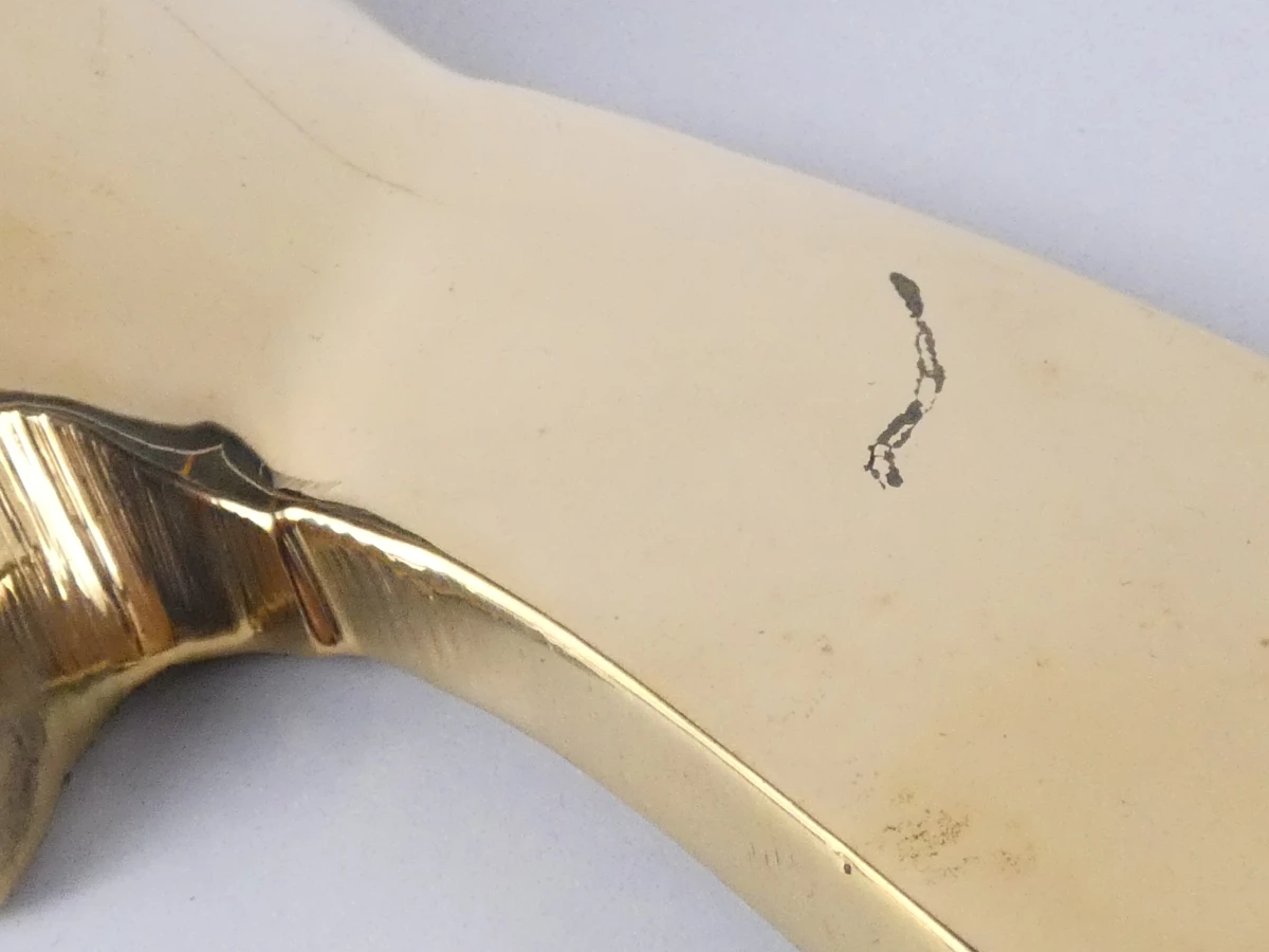 Set van 5 vintage messing wandvogels - foto 4