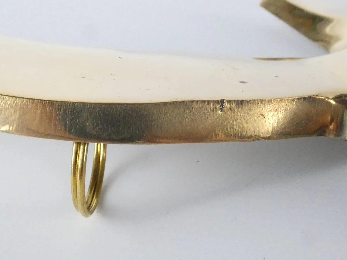 Set van 5 vintage messing wandvogels - foto 8