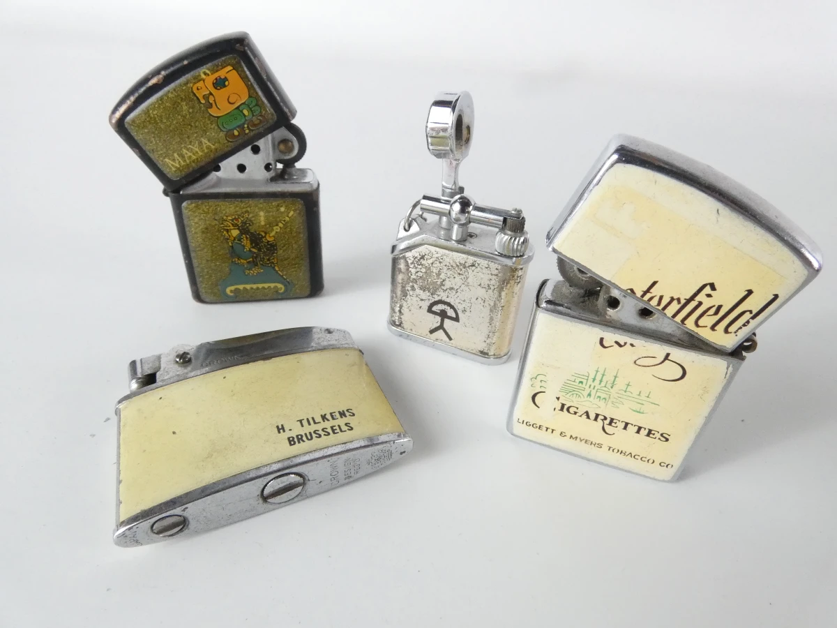 Uitgebreide vintage collectie aanstekers - diverse merken en bijzondere modellen - foto 10