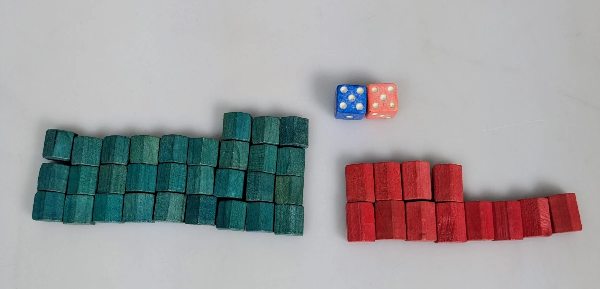 Vintage Monopoly bordspel – WOII-periode - foto 2