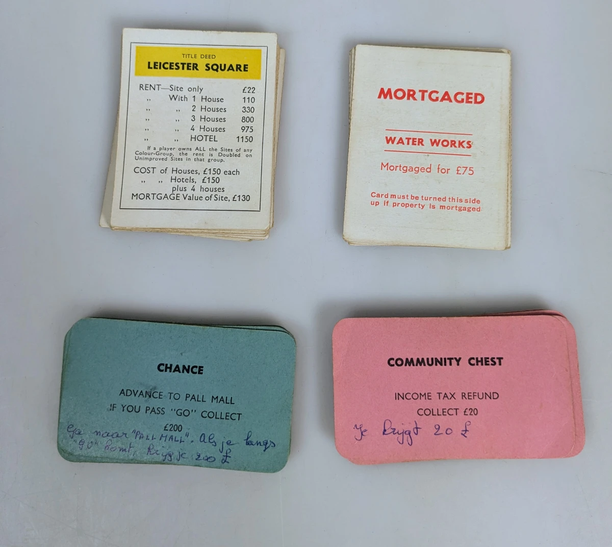 Vintage Monopoly bordspel – WOII-periode - foto 5