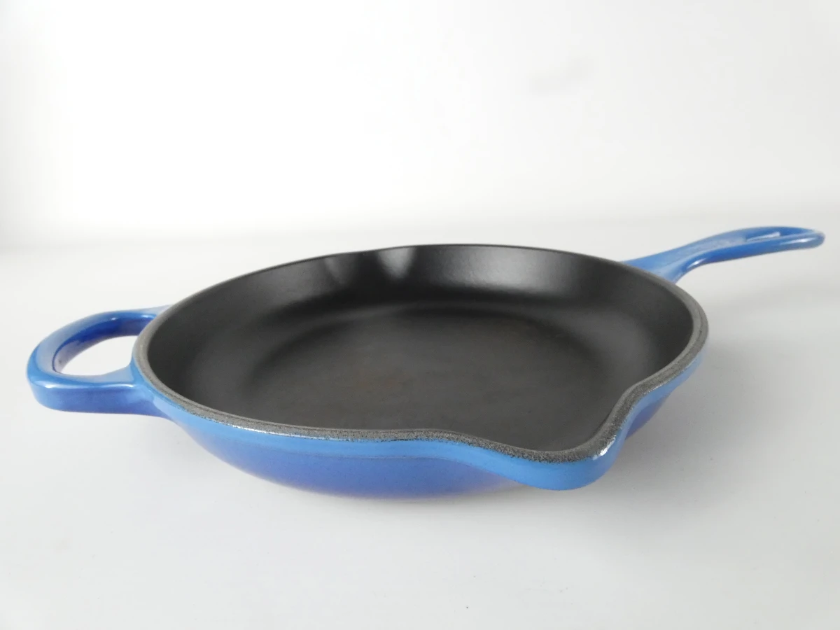 Set van 2 gietijzeren Le Creuset koekenpannen - foto 2