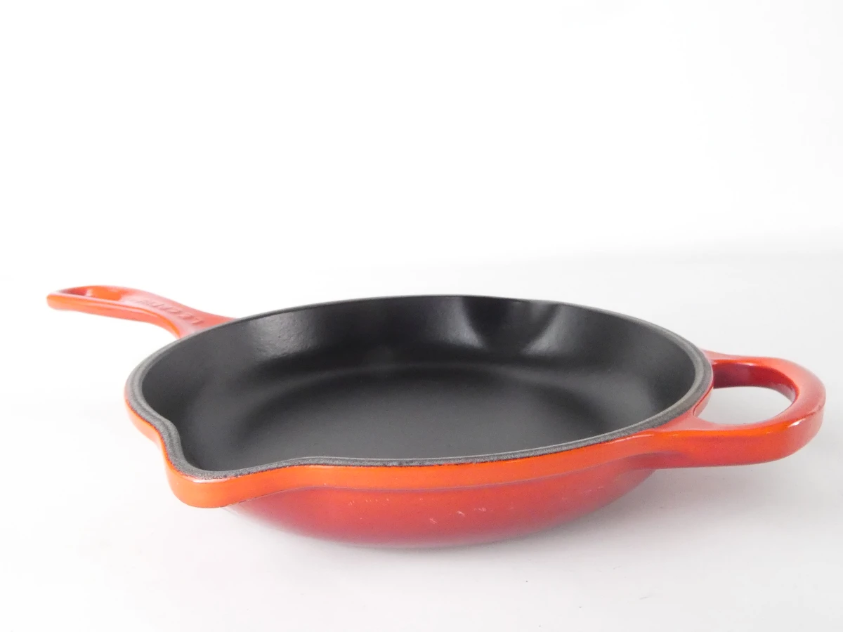 Set van 2 gietijzeren Le Creuset koekenpannen - foto 8
