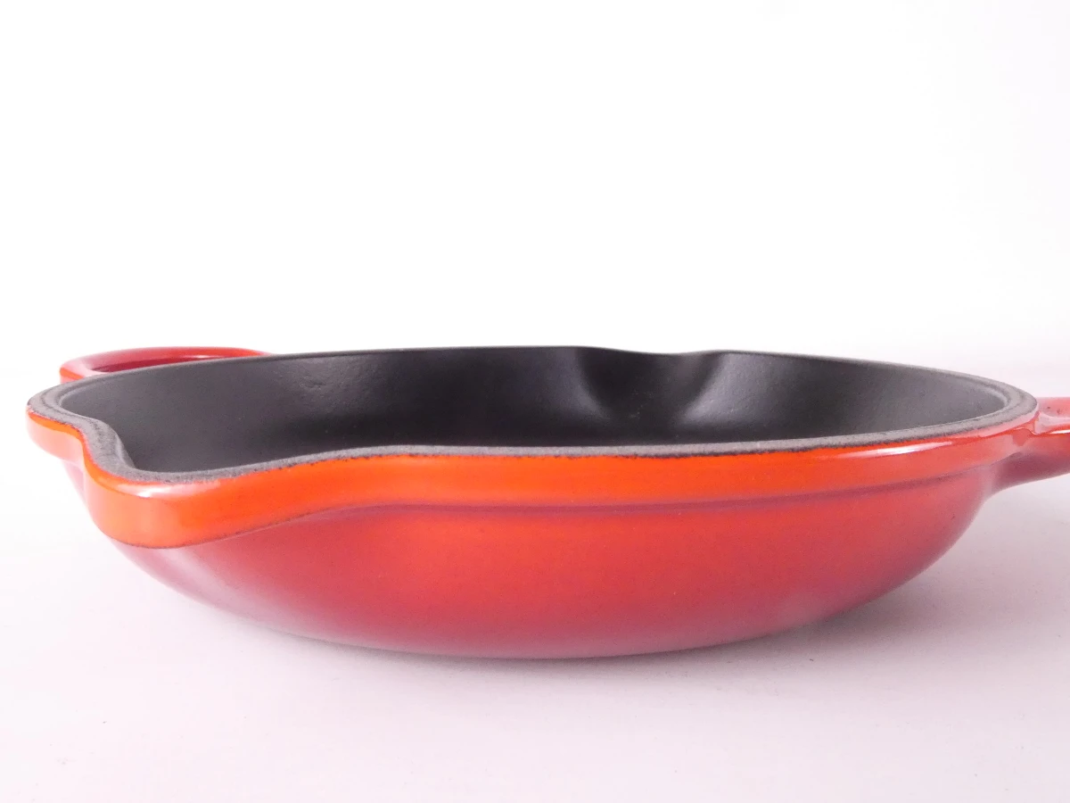 Set van 2 gietijzeren Le Creuset koekenpannen - foto 9