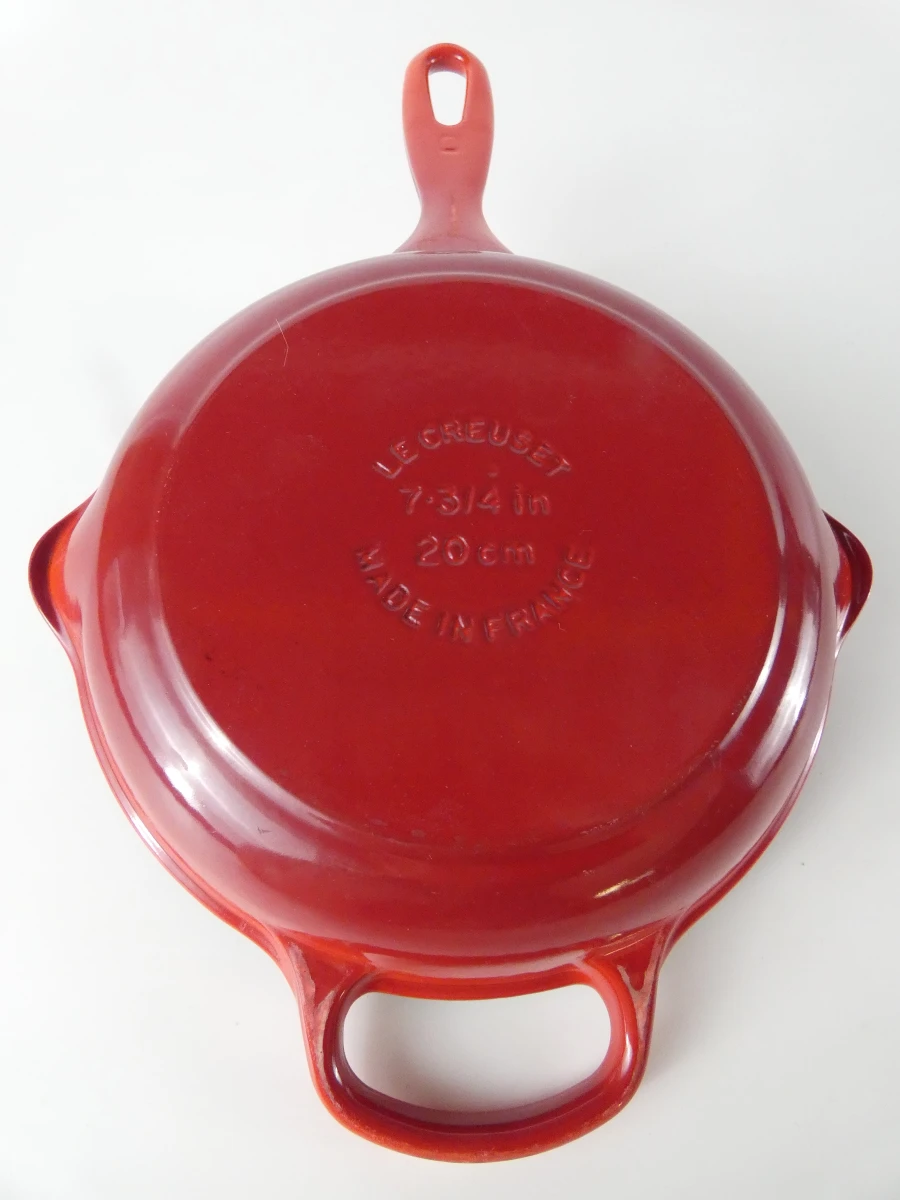 Set van 2 gietijzeren Le Creuset koekenpannen - foto 12