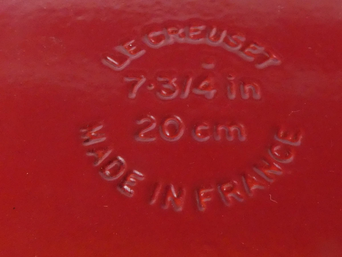 Set van 2 gietijzeren Le Creuset koekenpannen - foto 13