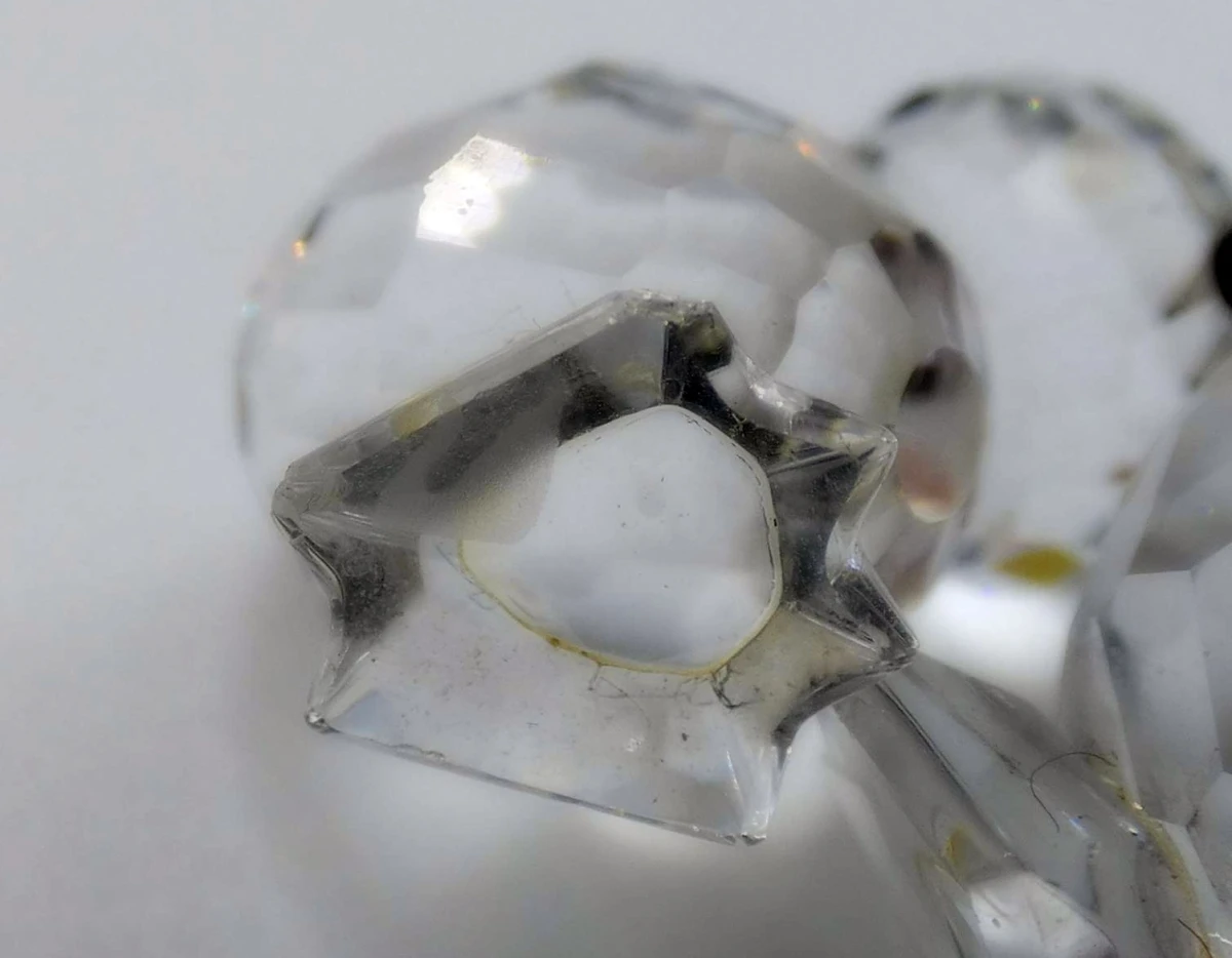 Swarovski kristallen vogelfiguren (hen met twee kuikens) - foto 7