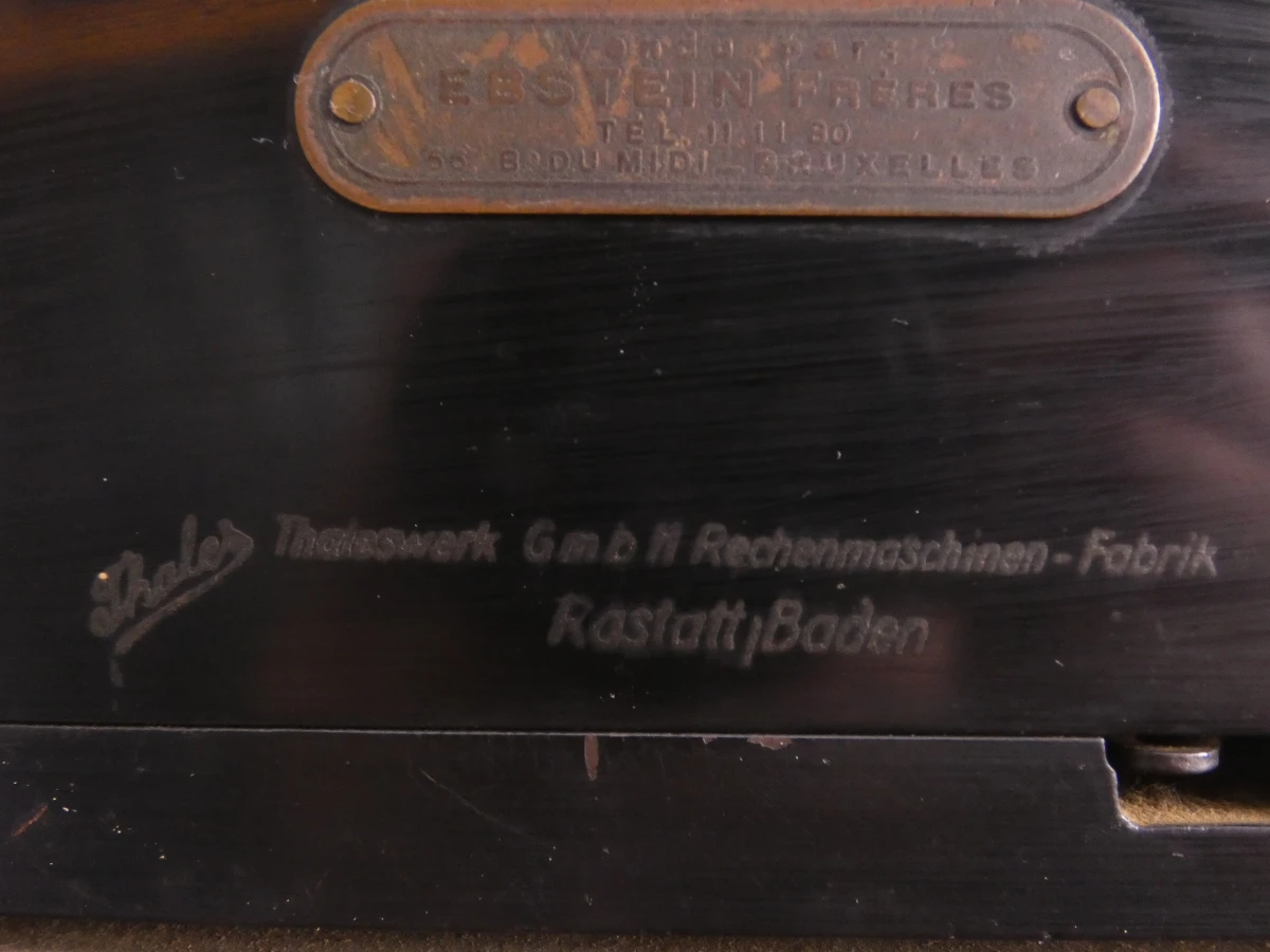 Oude Thales mechanische rekenmachine - ca. 1928 - foto 9