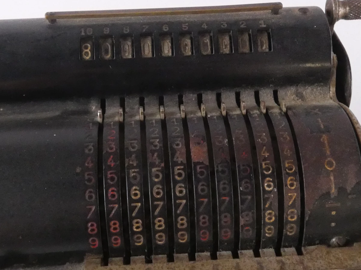 Oude Thales mechanische rekenmachine - ca. 1928 - foto 2