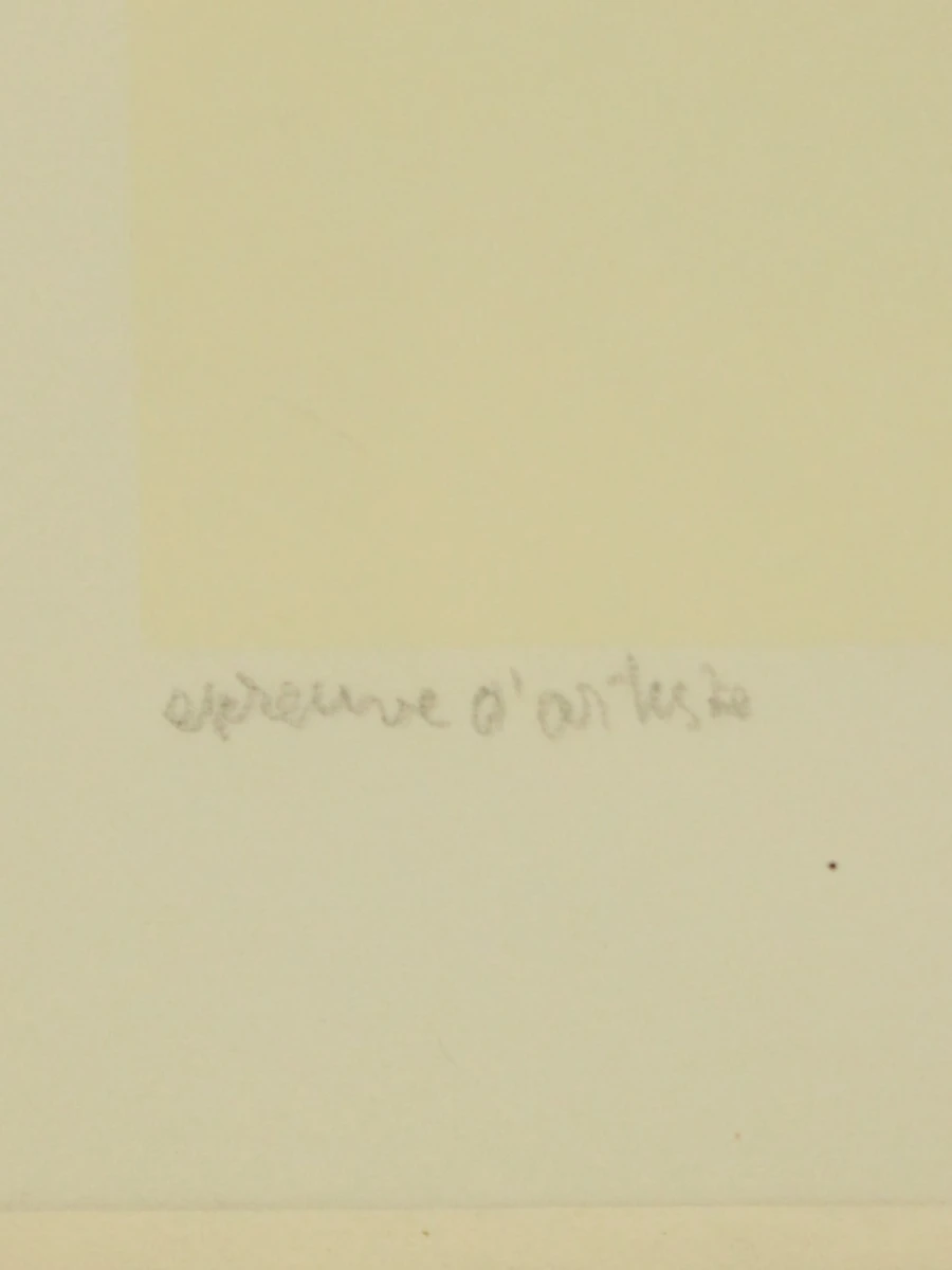 Metten Koornstra (1912–1978) – lithografie, épreuve d'artiste, 1975 - foto 7