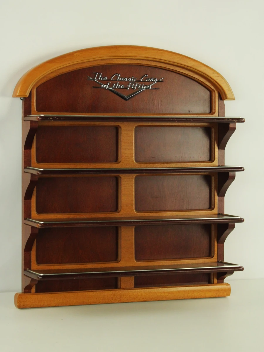 Franklin Mint - Houten displayrek voor modelauto's van de jaren 50 - foto 2