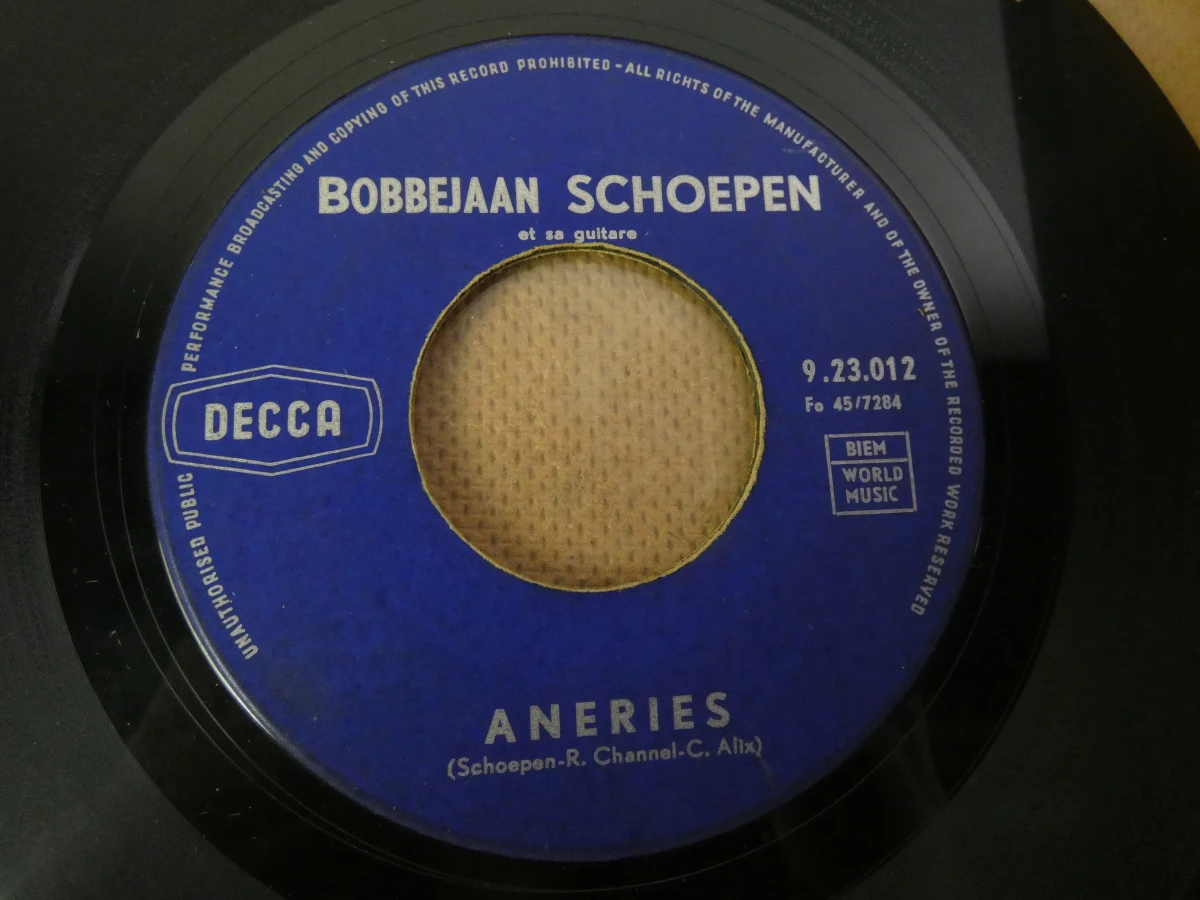 Vintage vinylopbergset met koffer, platenrekken en platenalbums - foto 14