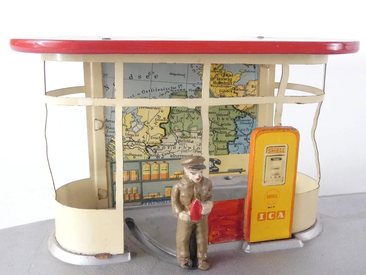 Set van 2 vintage Schuco blikken speelgoedstukken - foto 3