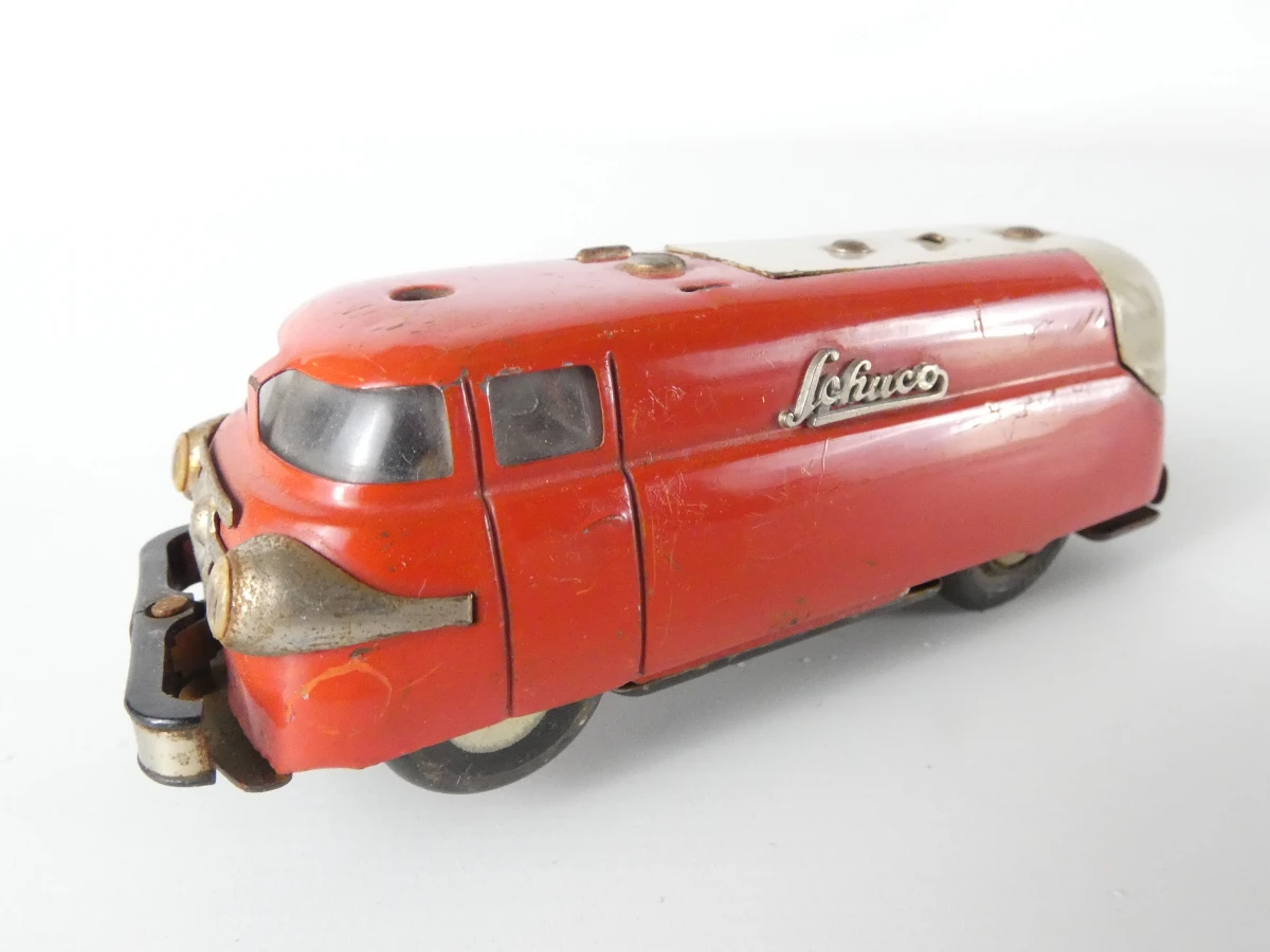 Set van 2 vintage Schuco blikken speelgoedstukken - foto 9