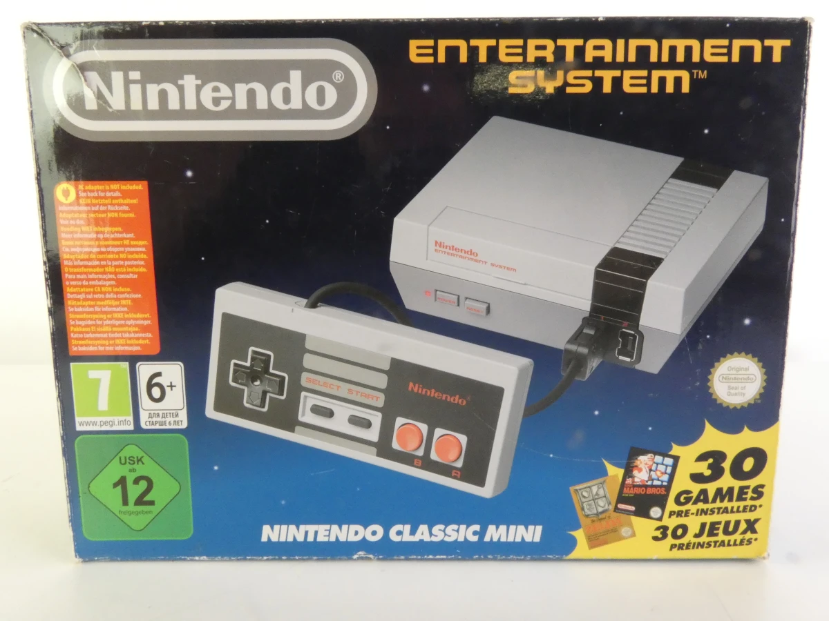 Nintendo Classic Mini Entertainment System met controller in doos - foto 2