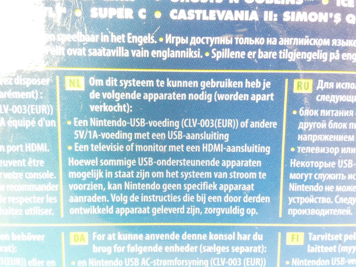 Nintendo Classic Mini Entertainment System met controller in doos - foto 4