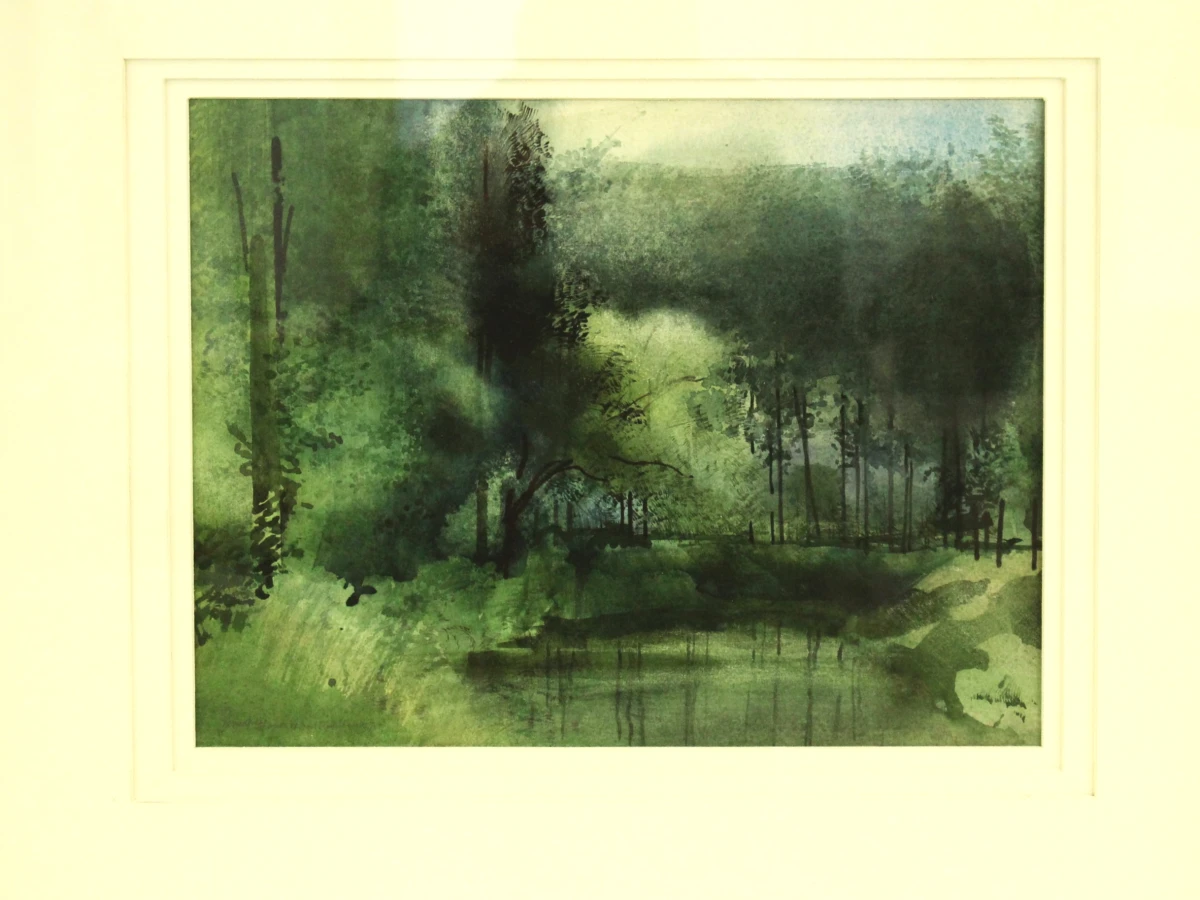Renaat Veris (1940–2026) aquarel – Zomer '78 - foto 2