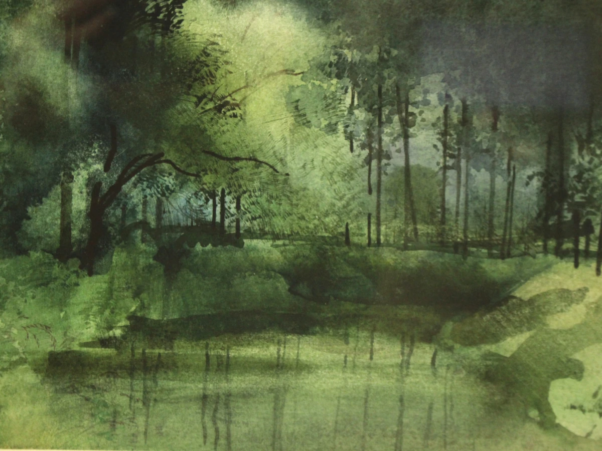 Renaat Veris (1940–2026) aquarel – Zomer '78 - foto 5