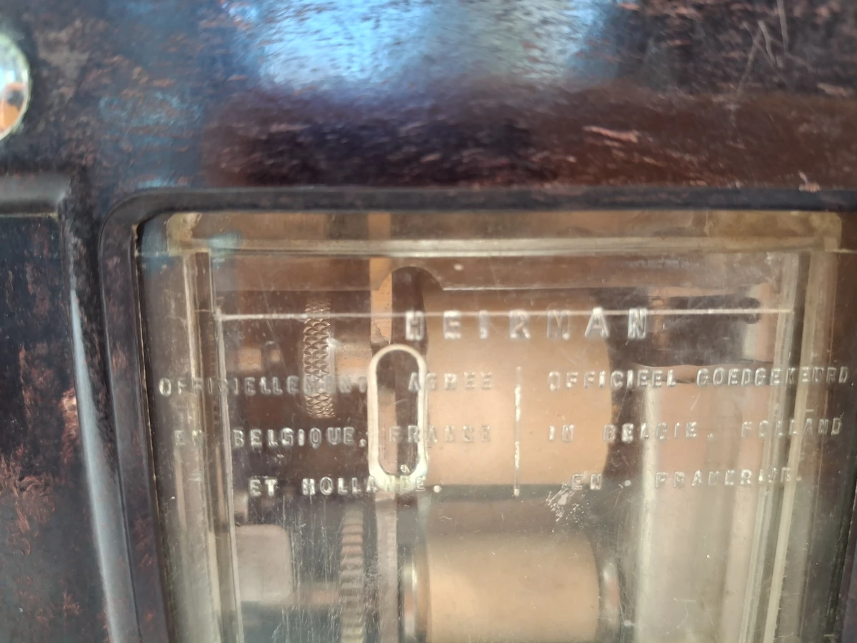 Vintage Heirman duivenklok (constateur) - foto 10