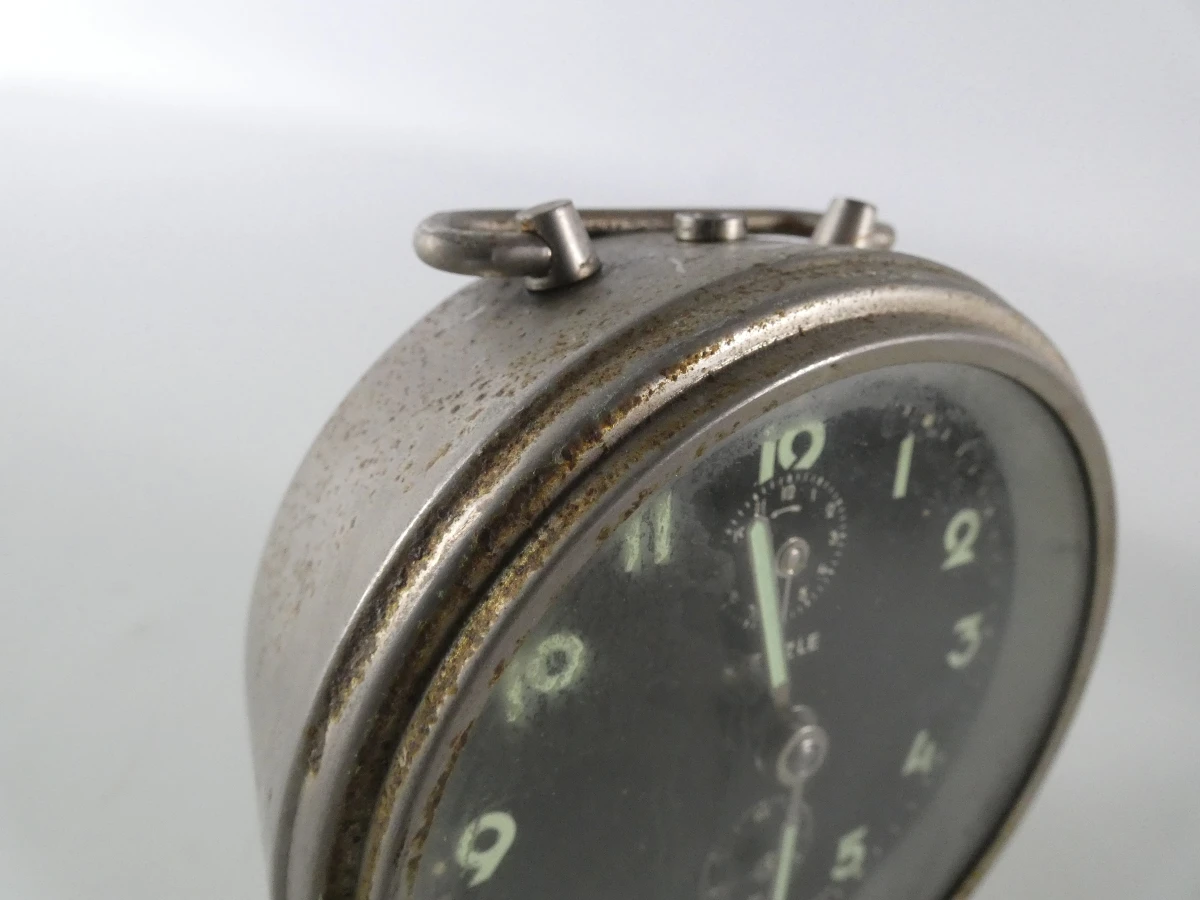 Partij van 14 vintage wekkerklokken + Philips wandklok - foto 20