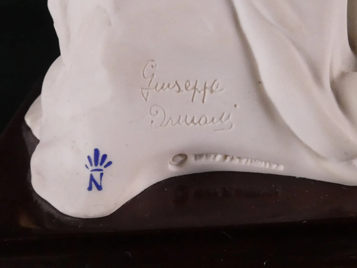 Vintage biscuitporselein beeldje - Giuseppe Armani - foto 6