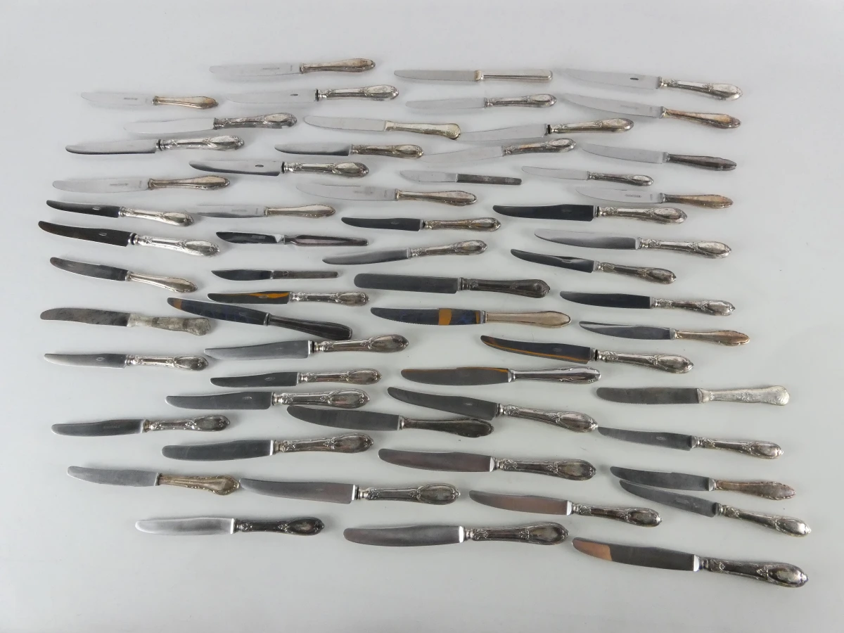Grote vintage collectie bestek en serveerbestek - diverse merken - foto 6