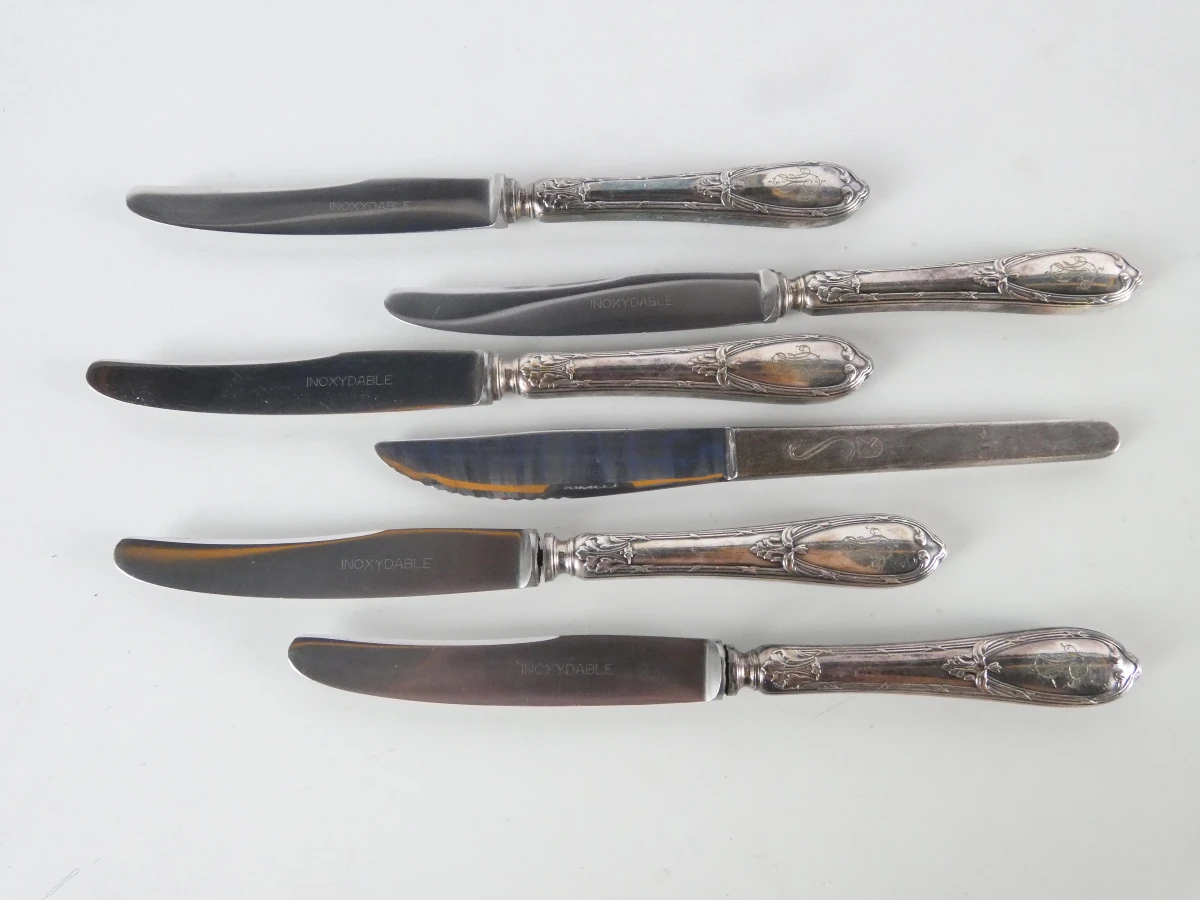 Grote vintage collectie bestek en serveerbestek - diverse merken - foto 9