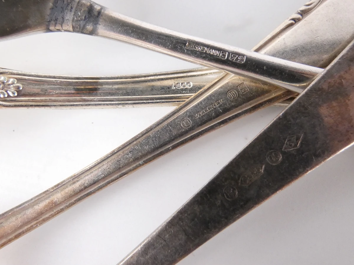 Grote vintage collectie bestek en serveerbestek - diverse merken - foto 14