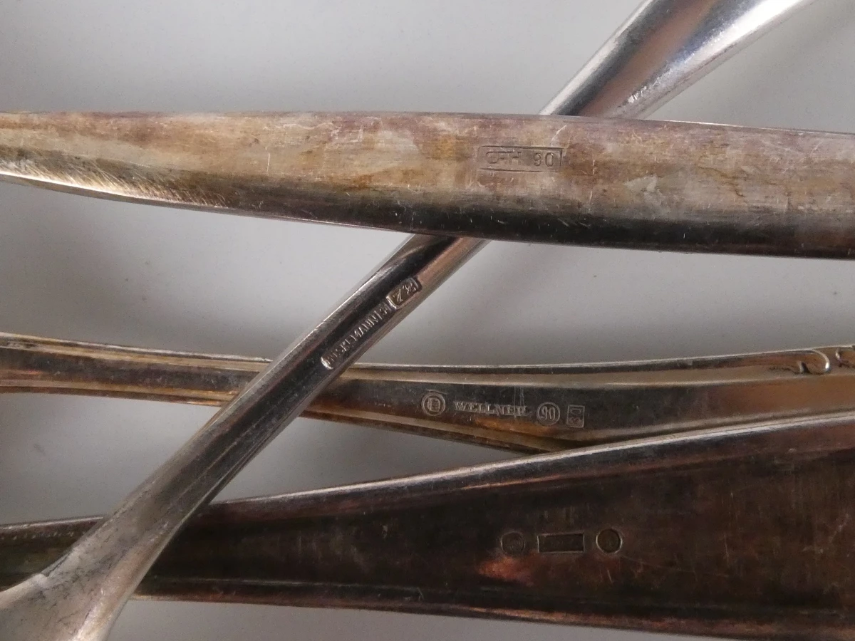 Grote vintage collectie bestek en serveerbestek - diverse merken - foto 17