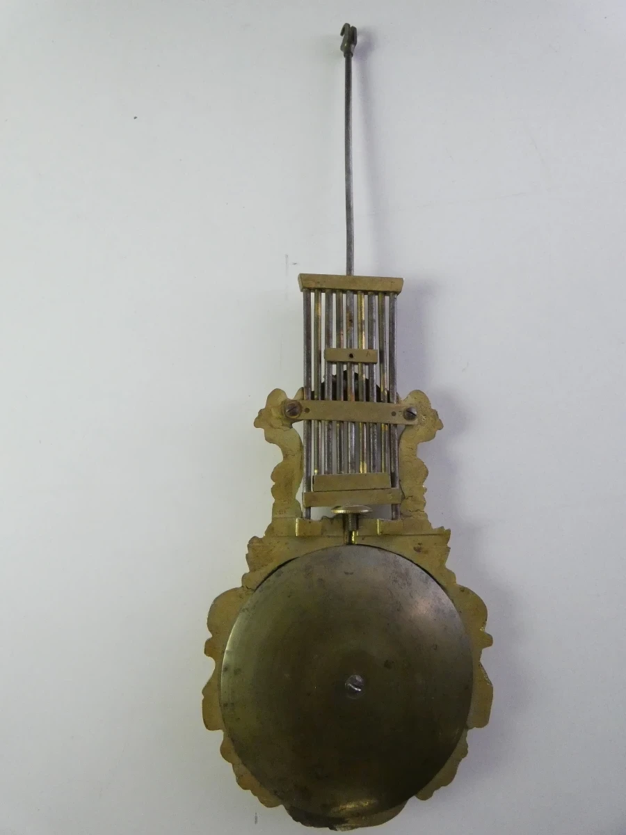 Vintage tafelklok met slinger - foto 17