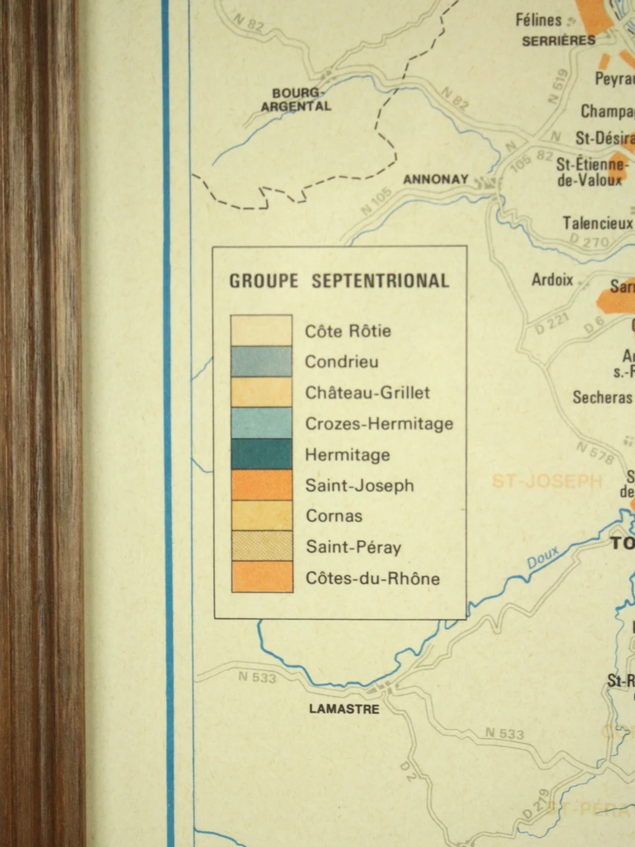 Kaart uitgegeven door La Revue du Vin de France - foto 4