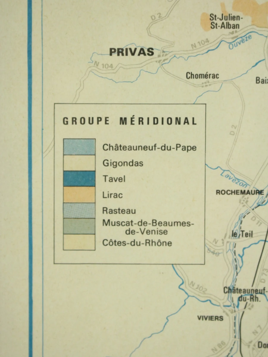 Kaart uitgegeven door La Revue du Vin de France - foto 5