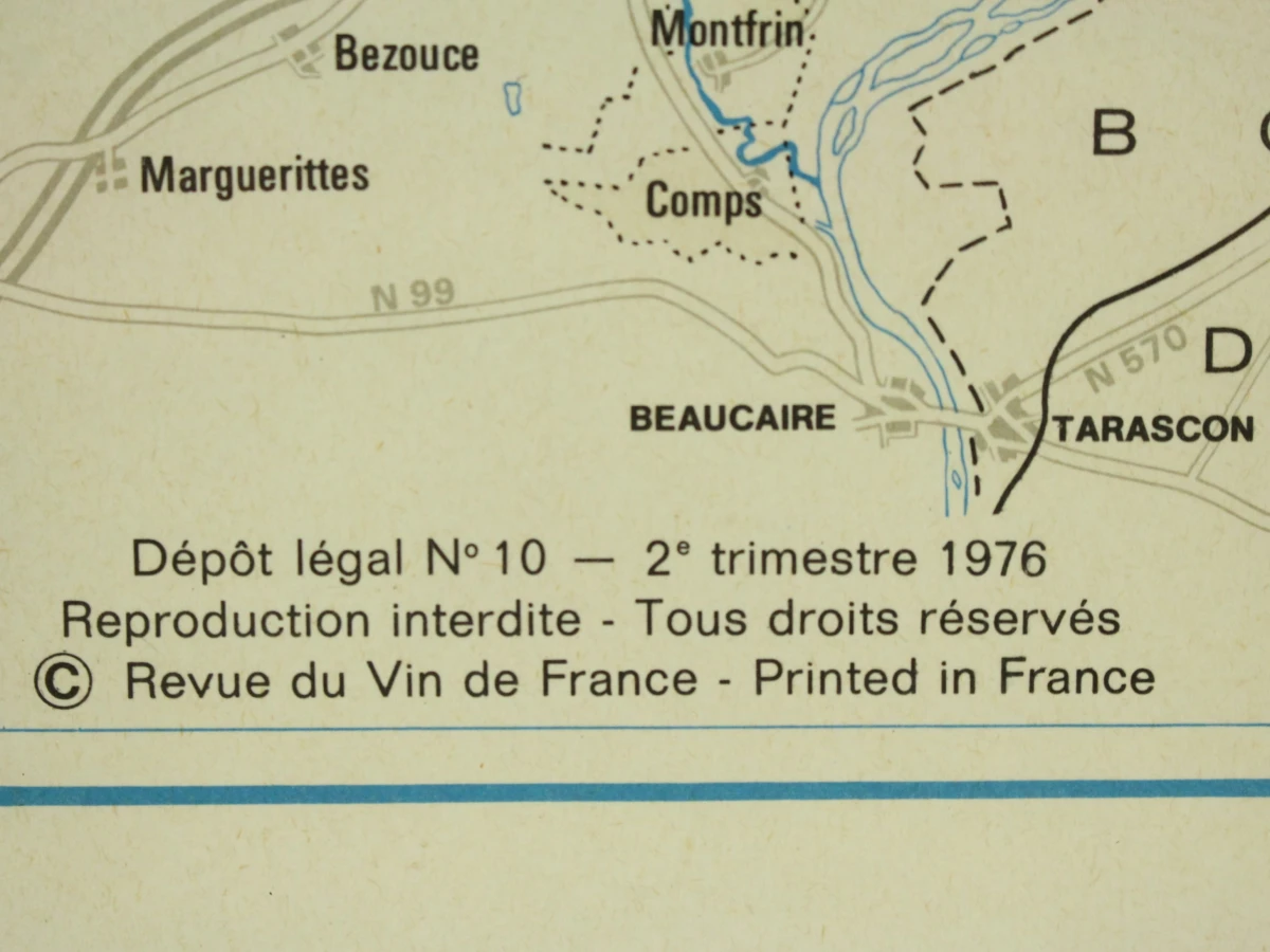 Kaart uitgegeven door La Revue du Vin de France - foto 6