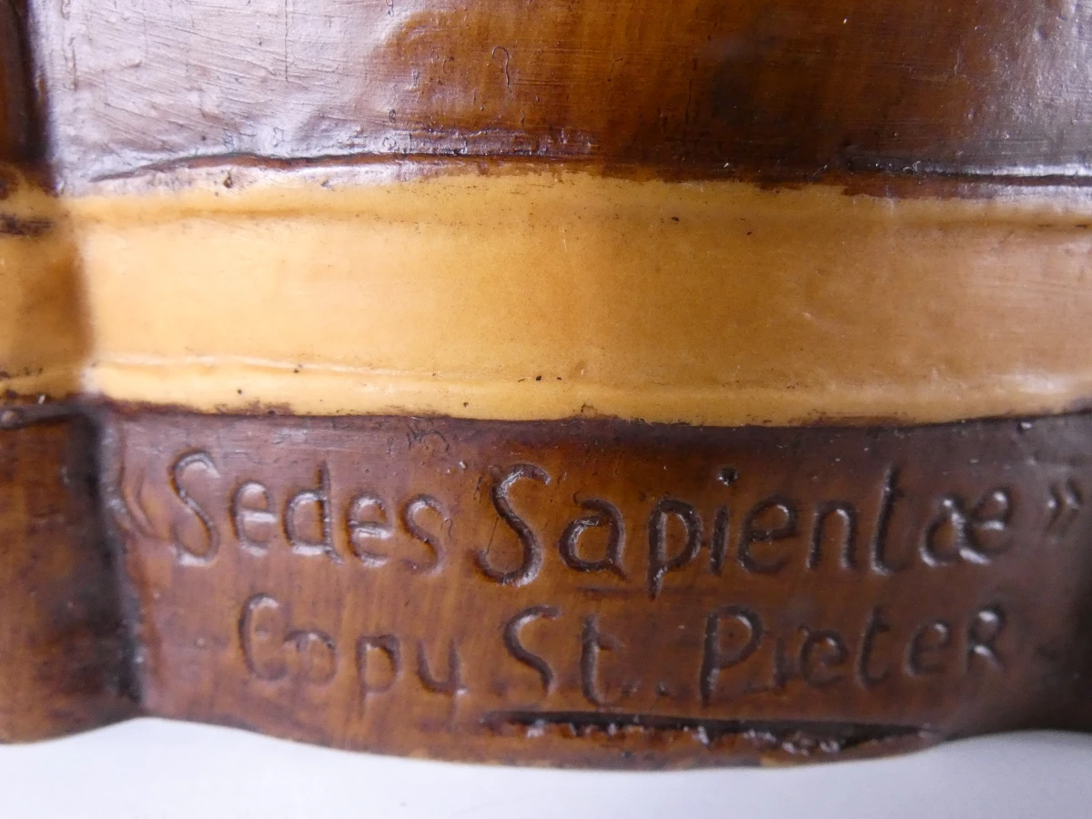 Replica van het Mariabeeld uit Leuven - Sedes Sapientiae - foto 8